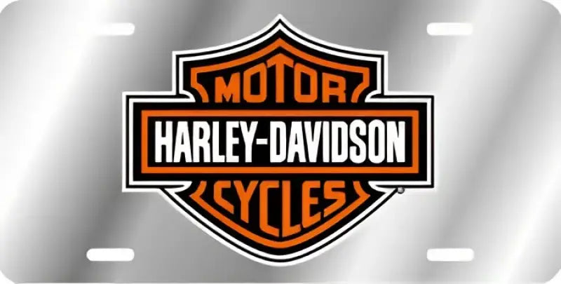 001901 Chroma Decal Harley-Davidson B&S Mirror License c54001901