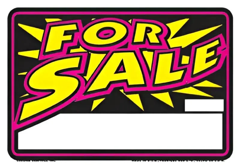 007233 Chroma Decal For Sale Fluorescent Sign c54007233