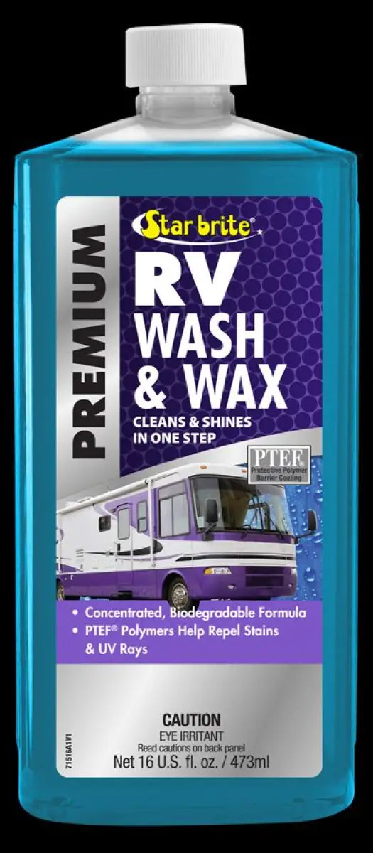 071516PC Star Brite Rv Wash & Wax 16 Oz. s2r071516pc