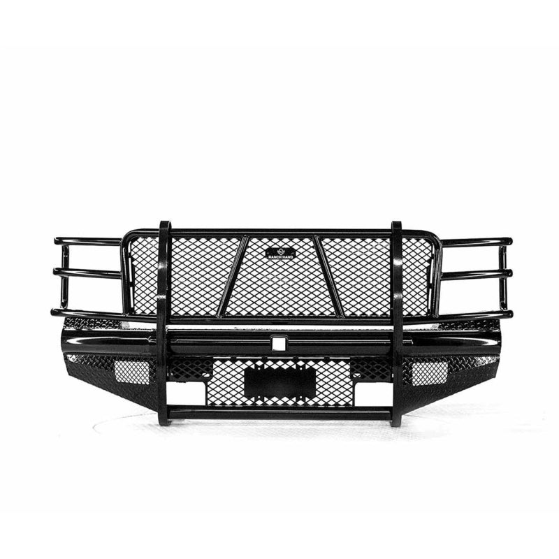 Ranch Hand Legend Series Front Bumper W/ Grille Guard Fits Select 11-14 Chevrolet Silverado 2500 HD/3500 HD Model FBC111BLR