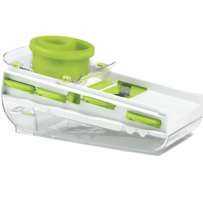 093087-012-0000 Starfrit Usa Easy Mandoline Slicer/Chopper W/4 stf9308701200