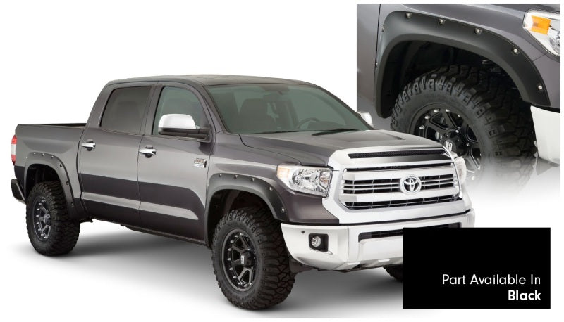 Bushwacker 16-17 Toyota Tundra Fleetside Pocket Style Flares 4pc 66.7/78.7/97.6in Bed - Black bus30918-33