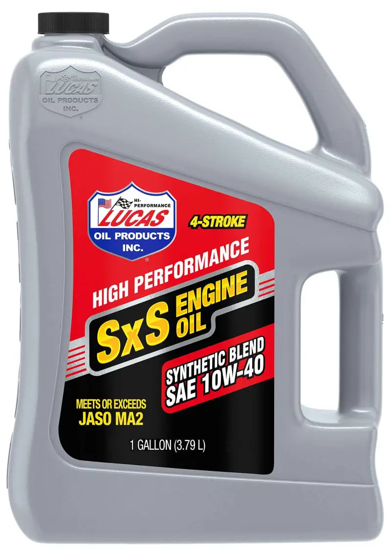 11197 Lucas Sxs Semi Synthetic Engine Oil 10W40 1 Gal wps-58-53402
