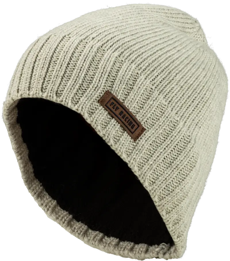 20-2590 GREY Fly Snow Beanie Heather Grey wps-351-0991