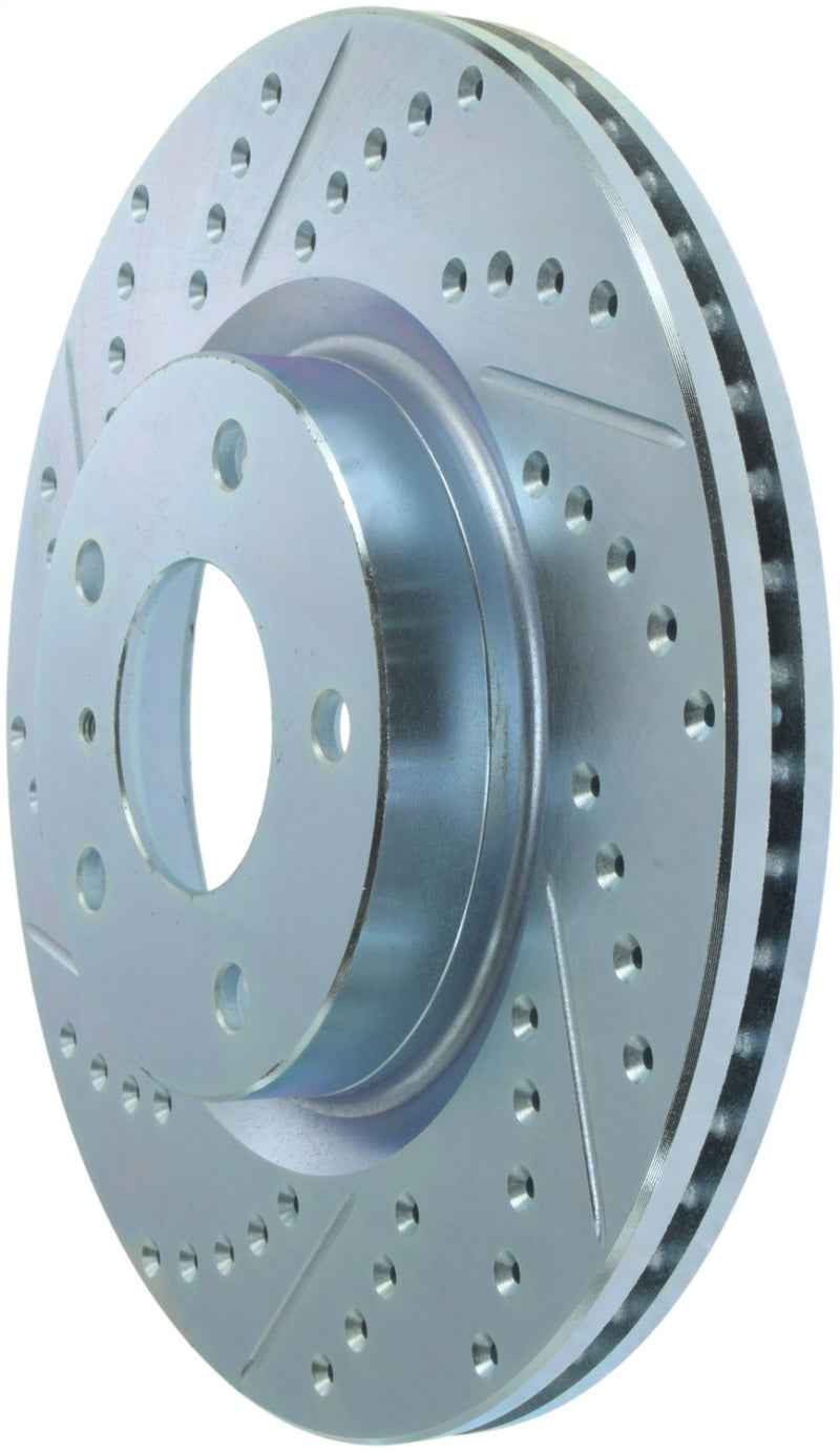 StopTech Select Sport Nissan Slotted and Drilled Right Front Rotor 227.42074R