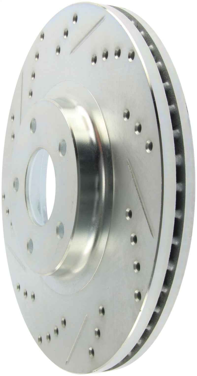 StopTech Select Sport Nissan Slotted and Drilled Right Front Rotor 227.42080R