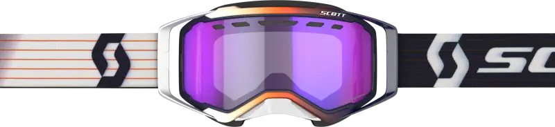 278603-1006307 Scott Prospect Goggle Snow Cross Ls Blue/White W/Ls Blue Chrome wps-51-5471