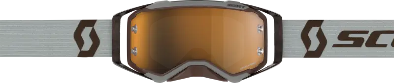 285536-7430324 Scott Prospect Amplifier Goggle Grey/Brown Gold Chrome Works wps-51-5511