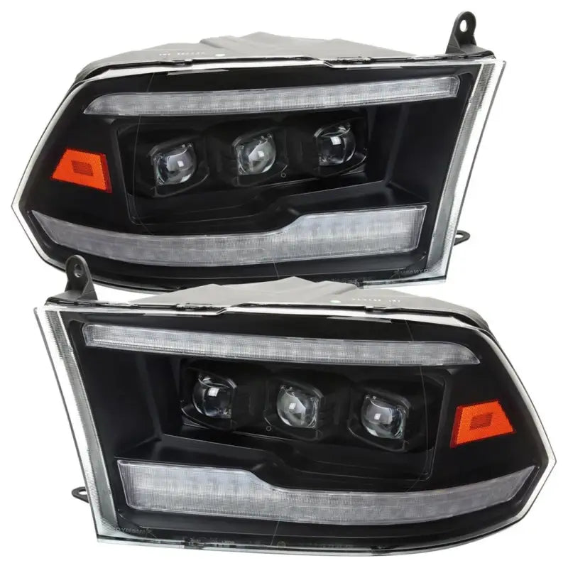 2LHE-RAM09JM-SQ-RS Spec-D Tunin Led Projector Headlights With Matte sdtera9jsqrs