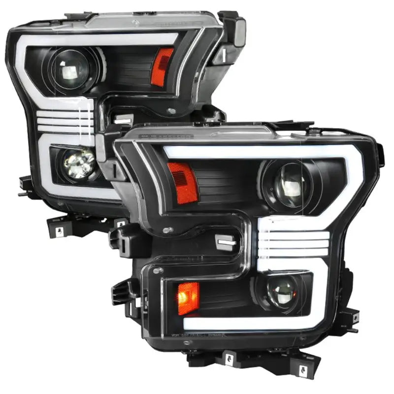 2LHP-F15015JM-SQ-RS Spec-D Tunin Led Projector Headlights With Seque sdt5015jmsqrs