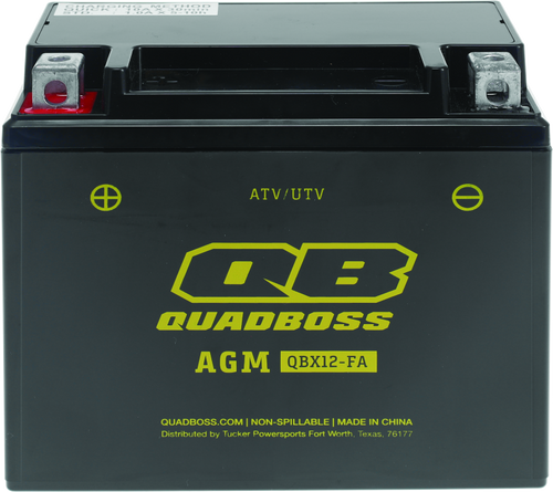 QuadBoss 06-10 Arctic Cat 250 2x4 AT Maintenance-Free AGM Battery - 401381 qbs401381