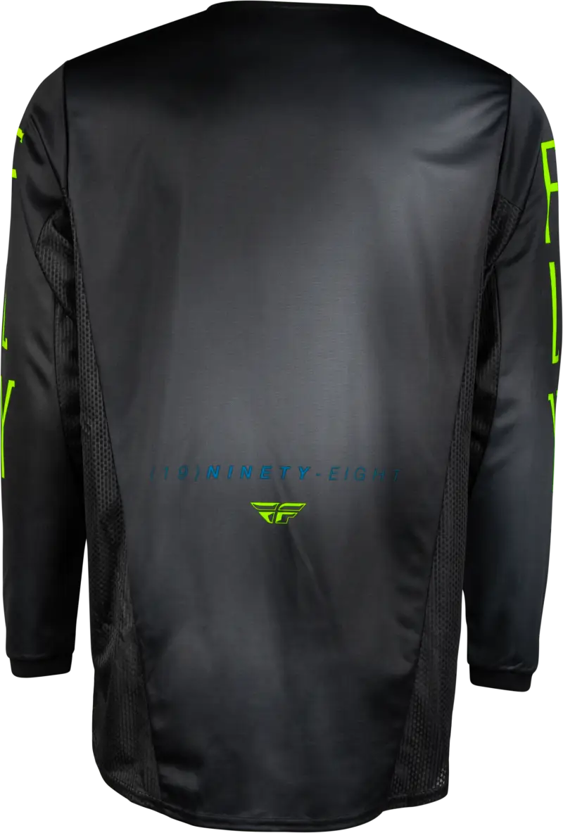 377-526YXL Youth Kinetic Prodigy Jersey Charcoal/Neon Grn/True Blu Yxl wps-377-526yxl