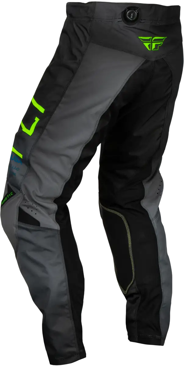 377-53620 Youth Kinetic Prodigy Pants Char/Neon Green/True Blu Sz 20 wps-377-53620