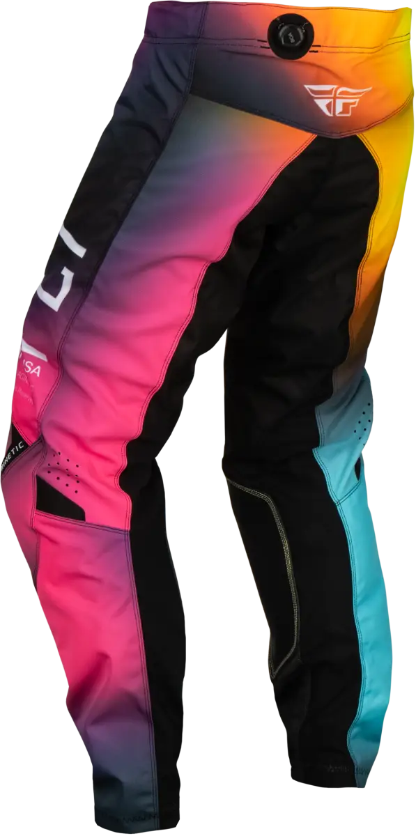 377-53722 Youth Kinetic Prodigy Pants Fuschia/Elec Blue/Hi Vis Sz 22 wps-377-53722