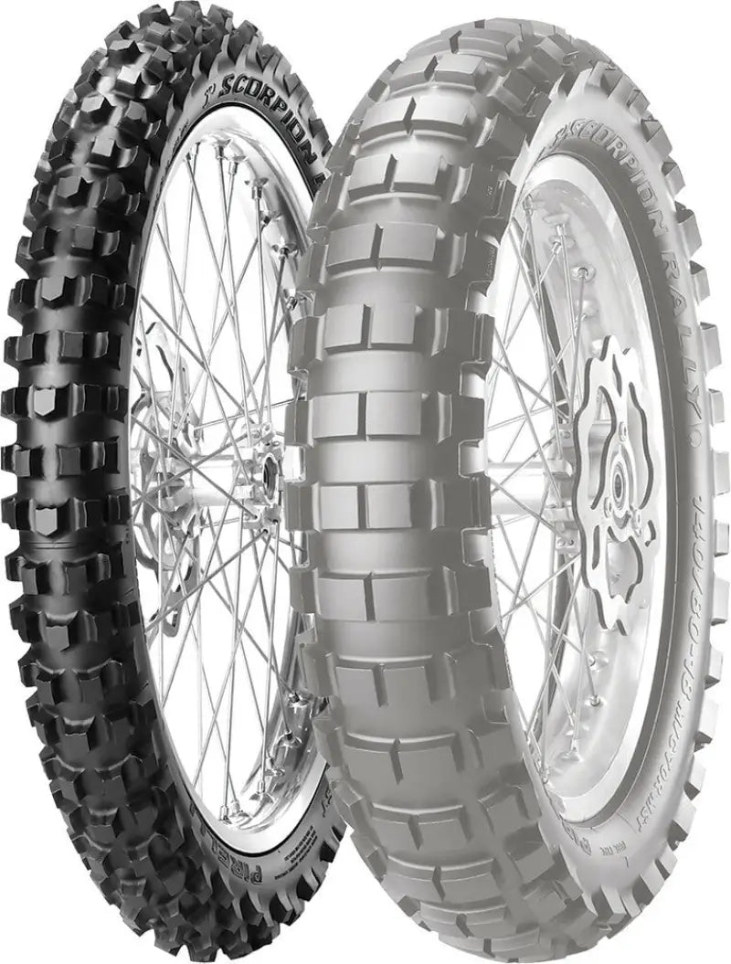 3870500 Pirelli Tire Scorpion Rally Front 110/80R19 59R Tl Radial wps-871-7142