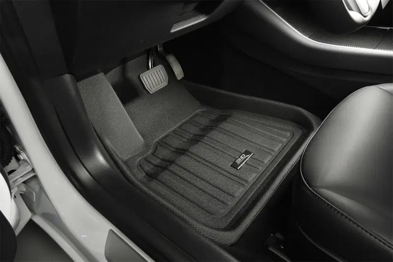 3D Maxpider Black Floor Mat Set for Tesla Model X 17-21 acee1tl00501809
