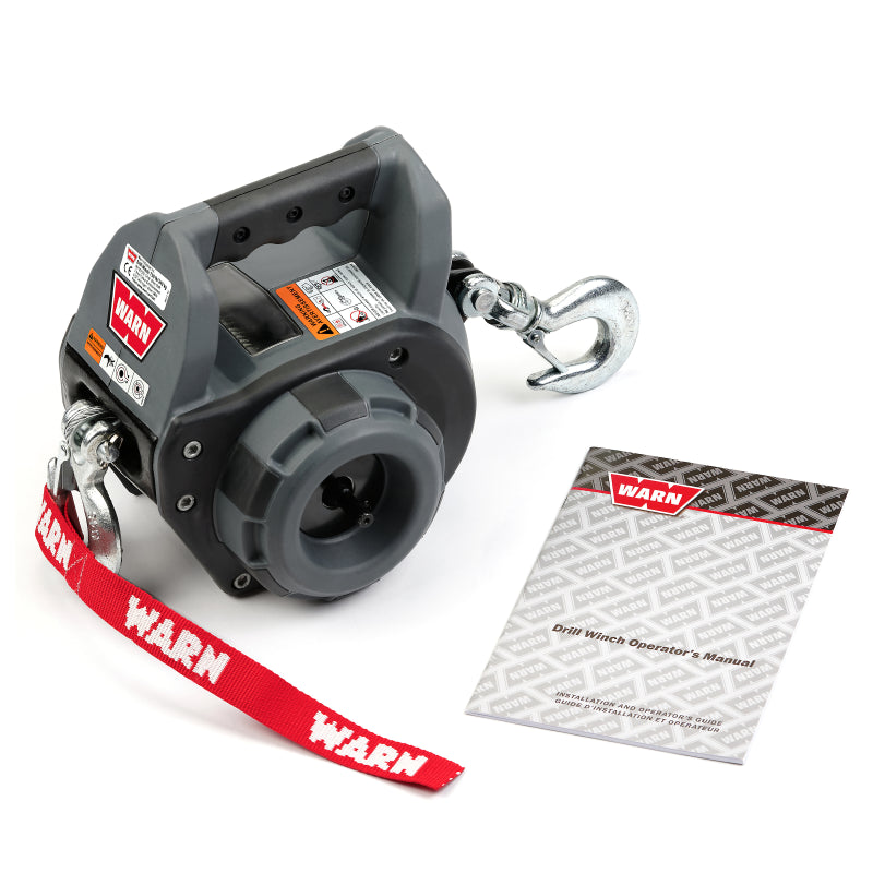 Warn Drill Winch - Capacity 750lbs - Steel Model 101570
