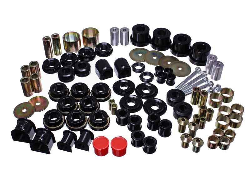 Energy Suspension 15-16 Ford Mustang Black Hyper-Flex Master Bushing Set 4.18127G