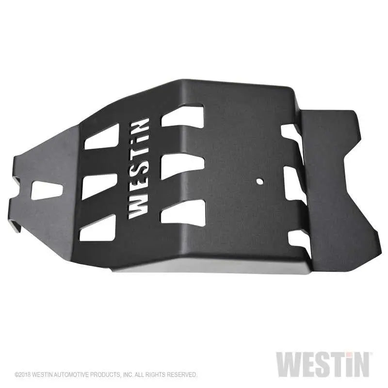 42-21095 Westin/Snyper 18-21 Jeep Wrangler JL Oil Pan Skid Plate - Textured Black wes42-21095