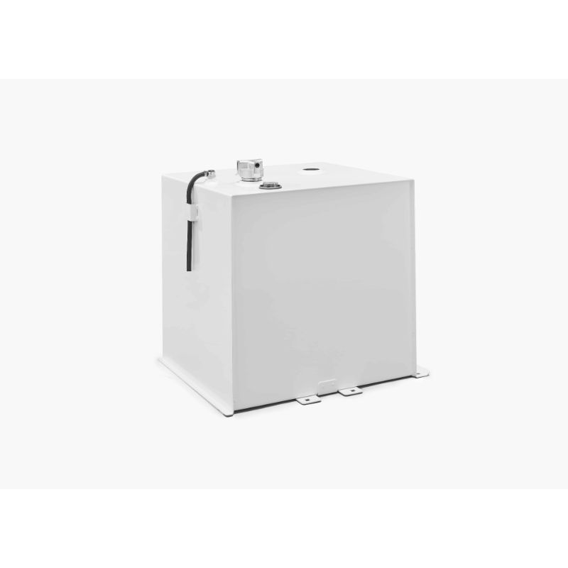 Vector 53 Gallon Rectangle Transfer Tank White Steel Model 4519-WHT