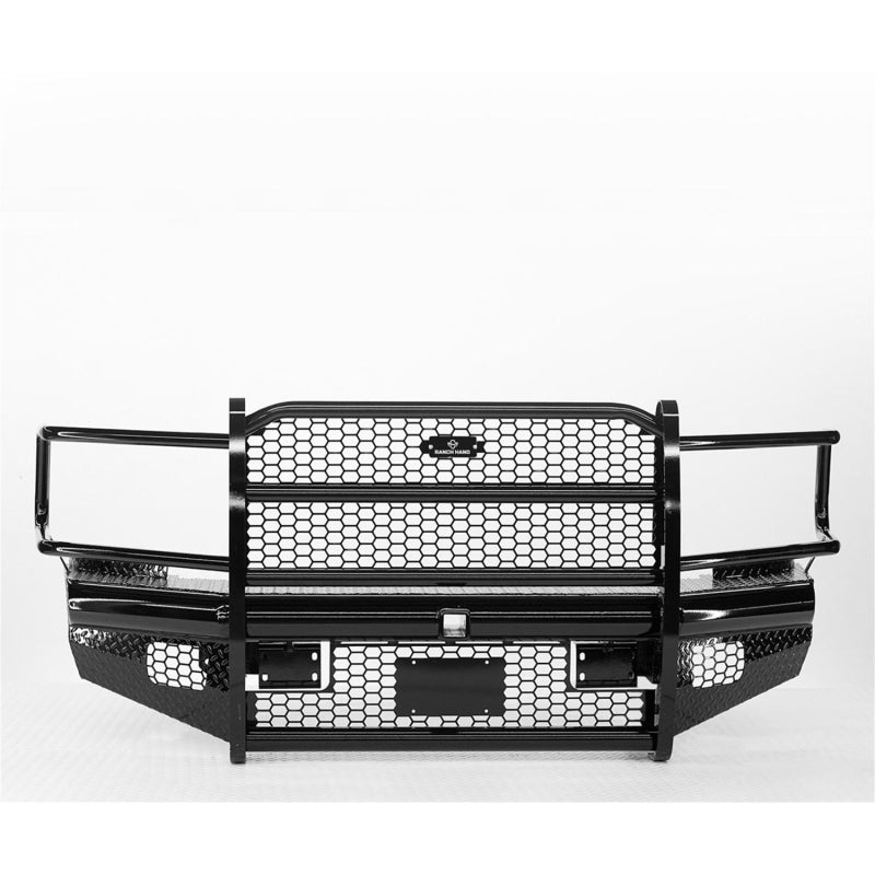 Ranch Hand Legend Series Front Bumper W/ Grille Guard Fits Select 10-18 Dodge/Ram 2500/3500/4500/5500 Model FBD101BLRS