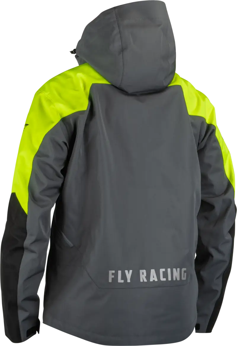 470-5204L Carbon Jacket Black/Grey/Hi Vis Lg wps-470-5204l