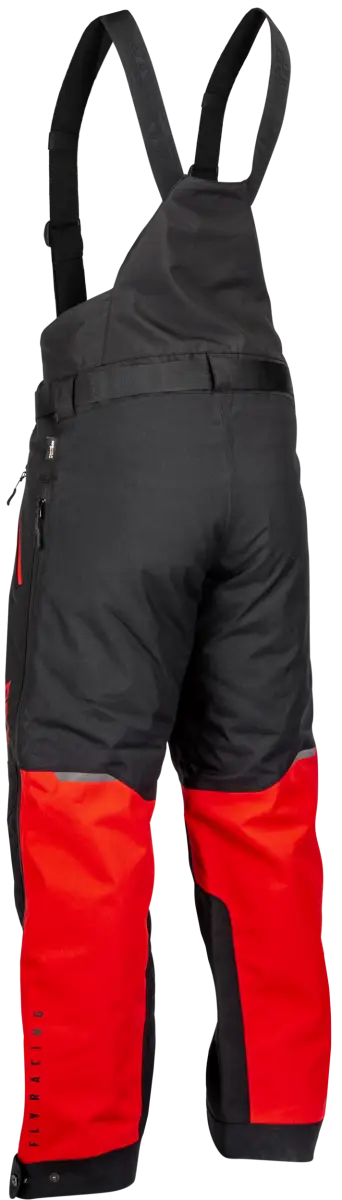 470-6201M Carbon Bib Black/Red Md wps-470-6201m