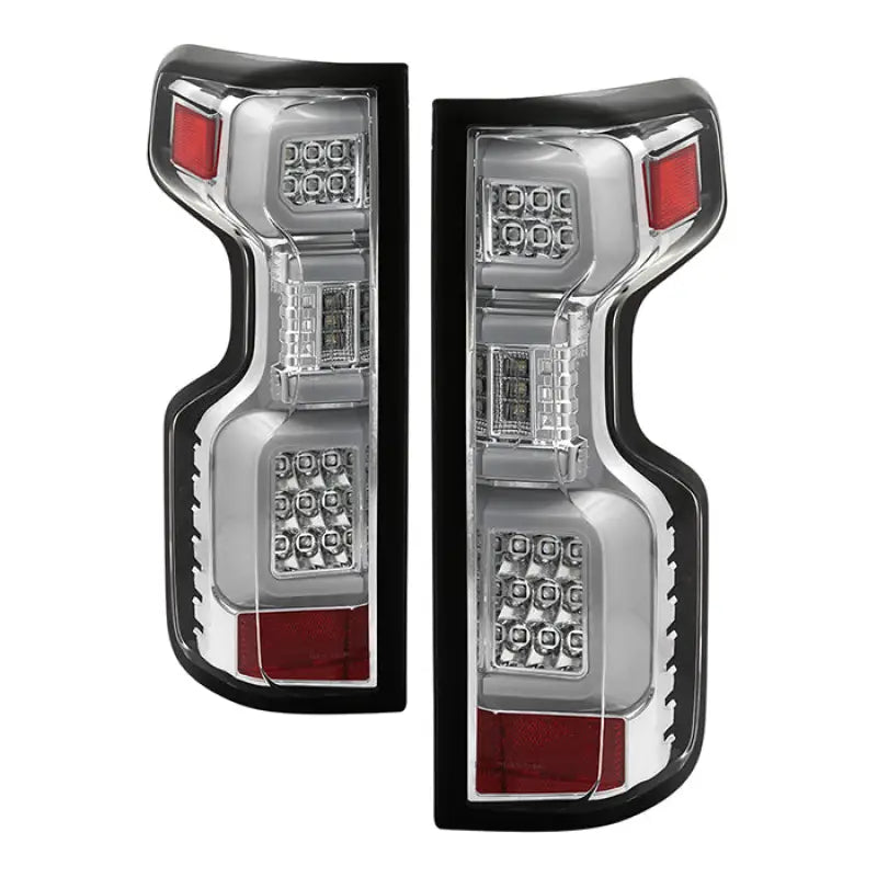 5087263 Spyder Led Tail Light Chrome S2Z5087263