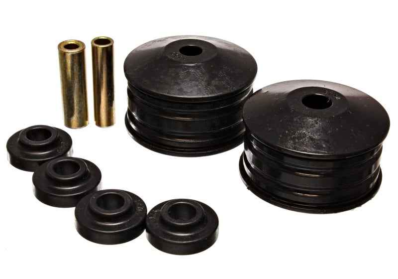 Energy Suspension 00-04 Mitsubishi Eclipse FWD (V6 engine only) Black Motor Mount Inserts (2 Torque 5.1104G