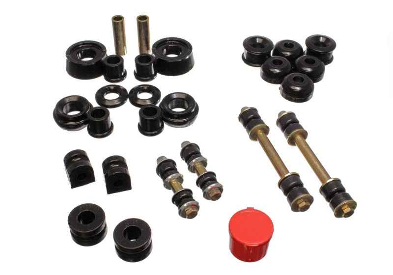 Energy Suspension 00-05 Dodge Neon FWD Black Hyper-flex Master Bushing Set 5.18111G