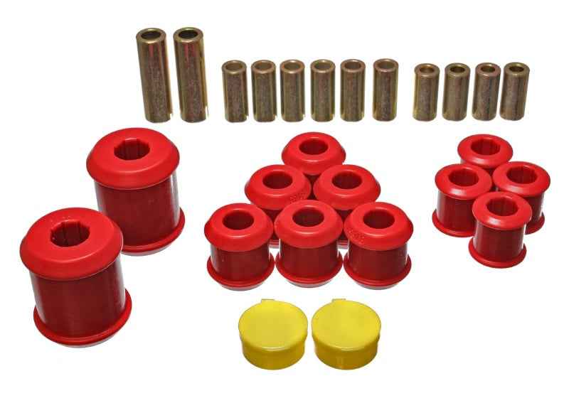 Energy Suspension 95-99 Mitsubishi Eclipse FWD/AWD Red Rear Control Arm Bushing Set 5.3119R