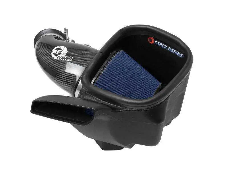 57-10014R aFe 12-21 Jeep Grand Cherokee 6.4L Track Series Carbon Fiber Cold Air Intake System w/Pro 5R Filter afe57-10014r