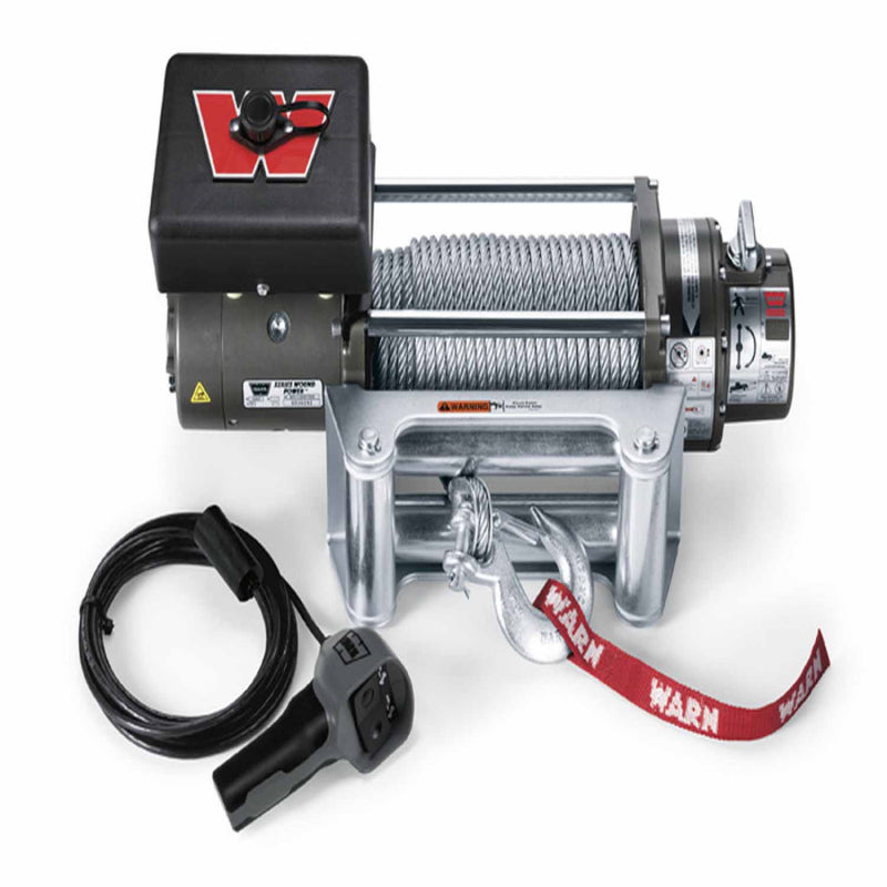 Warn M8 (M8000) Winch With 100 Feet Steel Rope Model 26502