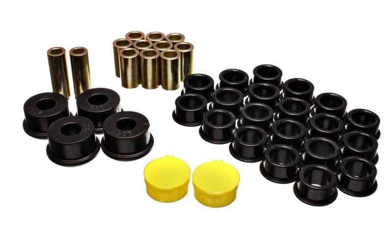 Energy Suspension 91-94 Nissan Sentra/NX1600/2000 Black Rear Control Arm Bushing Set 7.3110G