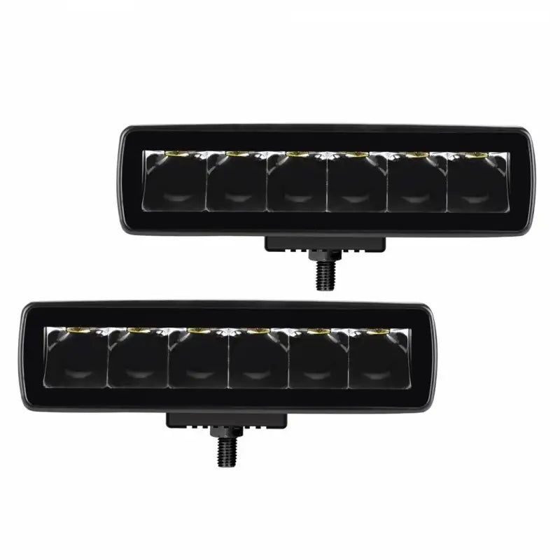 750300621SBS Go Rhino Black Out Series Lights - Pair Of S g260300621sbs