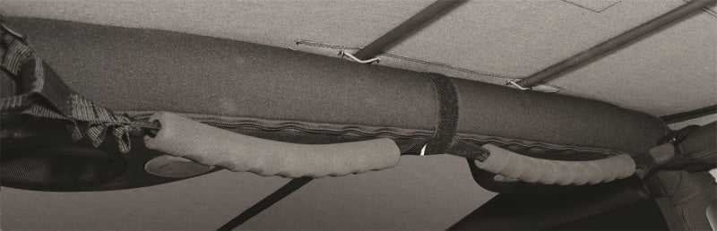 769101 Rampage 1999-2019 Universal Rear Seat Dual Grab Strap - Black trx769101