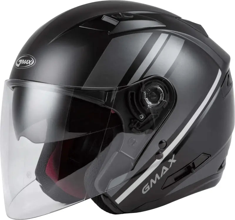 Of 77 Open Face Reform Helmet Matte Black/Silver Sm wps-72-4747s