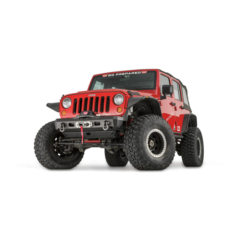 Warn Elite Stubby Front Bumper Jeep JK W/Out Guard Model 101410