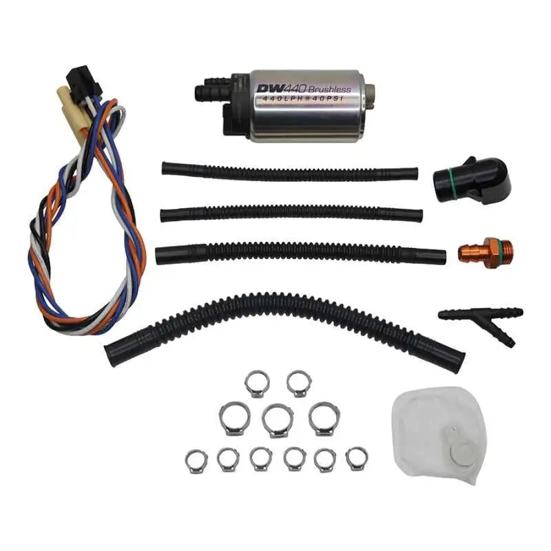 9-442-0901 DeatschWerks 2020+ Toyota Supra (A90) DW440 Brushless 440lph In-Tank Fuel Pump w/ Install Kit dwk9-442-0901