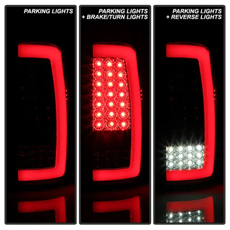 9050732 Spyder Light Bar C Shape Red s2z9050732