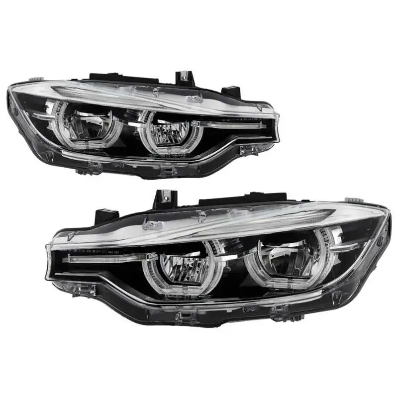 9948534 Spyder BMW F30 3 Series 4Dr LED Projector Headlights Chrome PRO-JH-BF3012H-4D-LED-C spy9948534