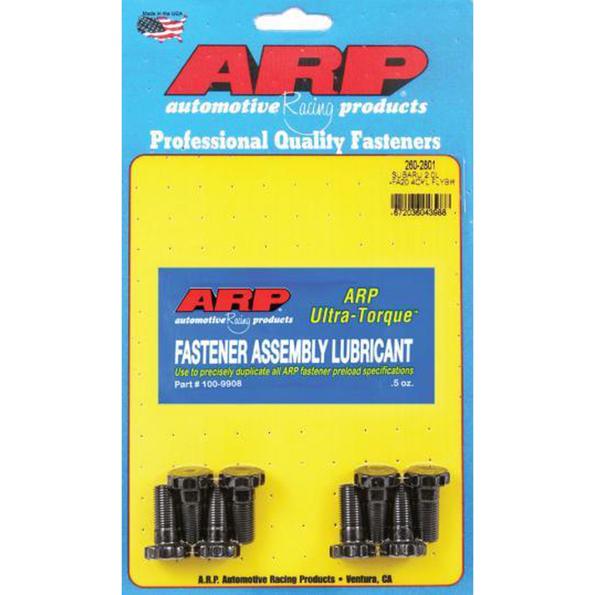 ARP Flywheel Bolt Kit WRX / STI / BRZ 2002-2025 | 260-2801