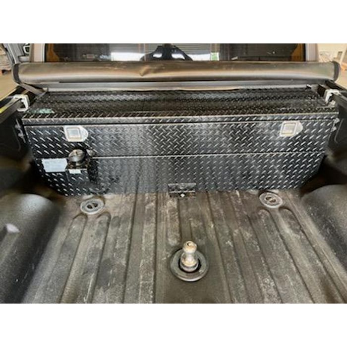 ATTA 34 Gallon Diesel Auxiliary Tank & Toolbox Combo AT34TT-SB