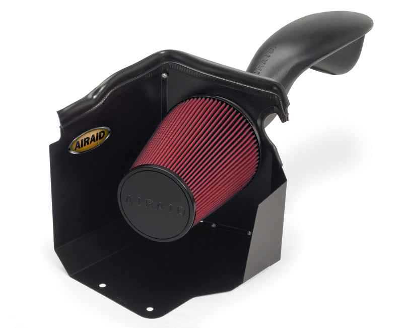Airaid 99-06 Chevy Silverado 4.8/5.3/6.0L (w/Low Hood) CAD Intake System w/ Tube (Oiled / Red Media) 200-145