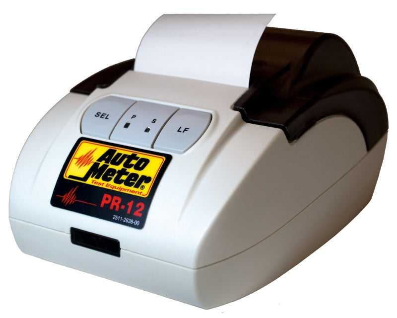Autometer Infrared External Printer 12V (replaces PR-15) PR-12