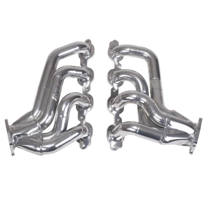 BBK 16-18 Chevrolet Camaro SS 6.2L Shorty Tuned Length Exhaust Headers - 1-3/4in Silver Ceramic 40430