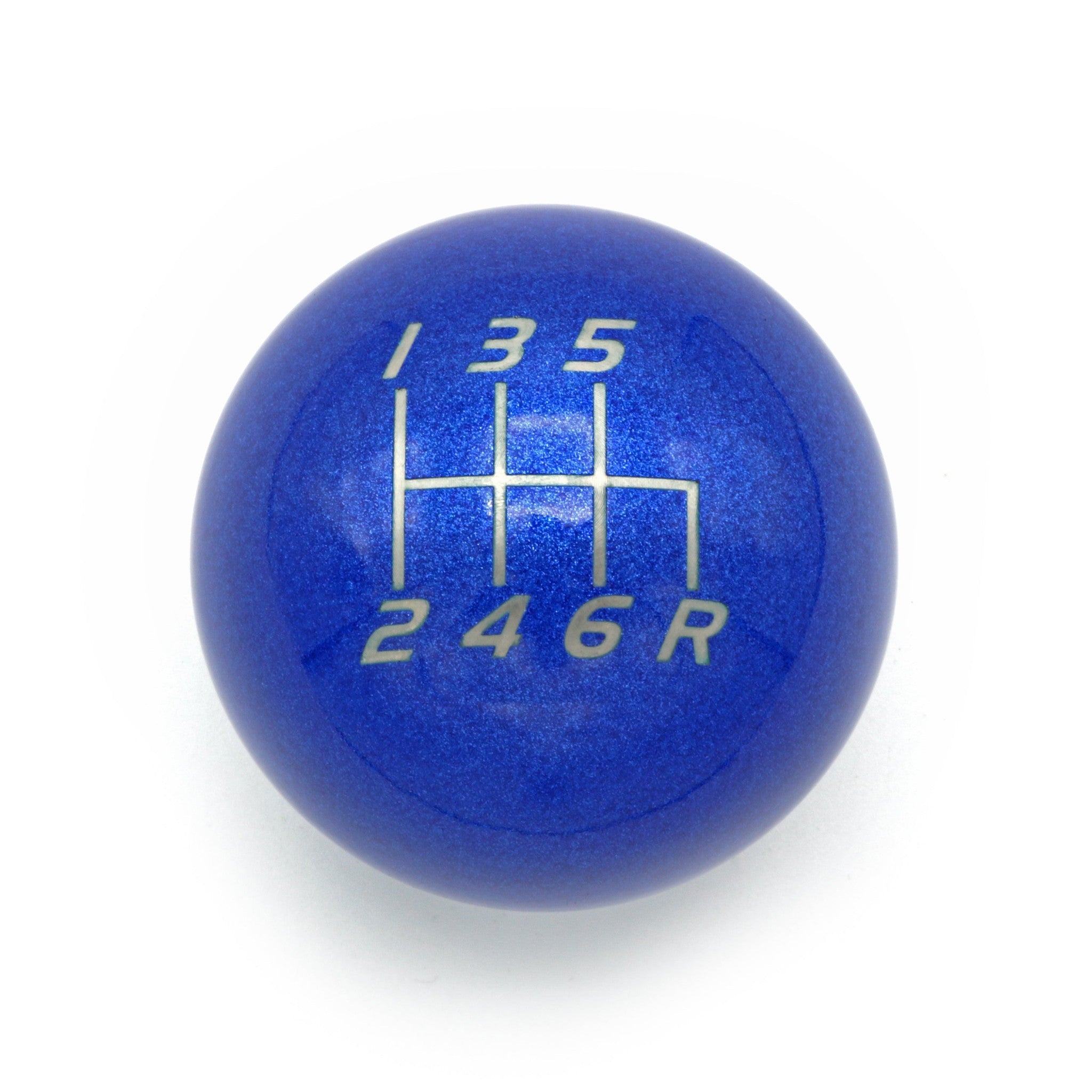 Billetworkz Weighted Shift Knob 6-Speed Lightbulb Candy Blue Subaru WRX 15-25 / STI 04-21 | BW-KNB-WRX6-VEL6-CBLU-LB