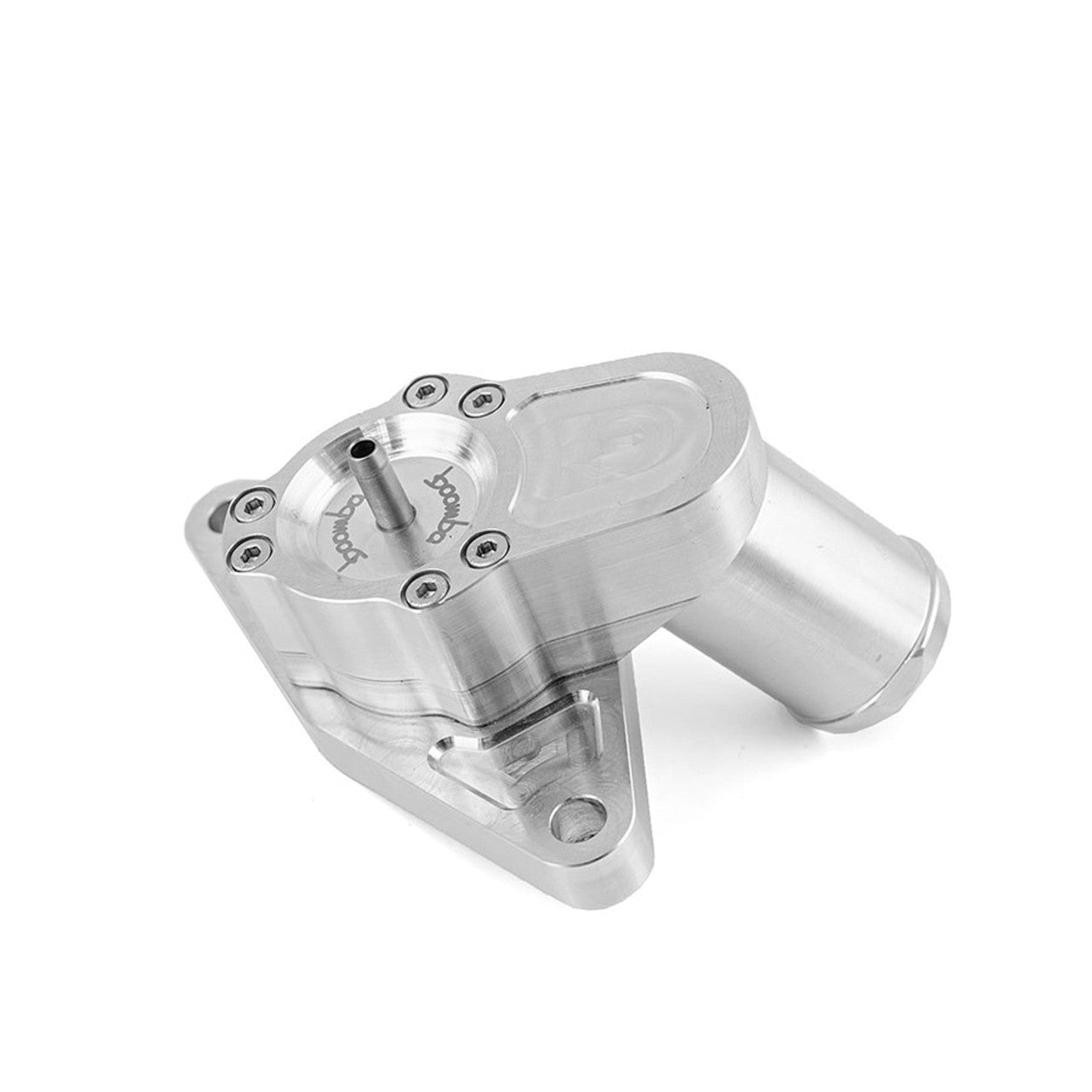 Boomba Recirculating Bypass Valve Subaru STI 2004-2021 - Natural Aluminum | 001000220000