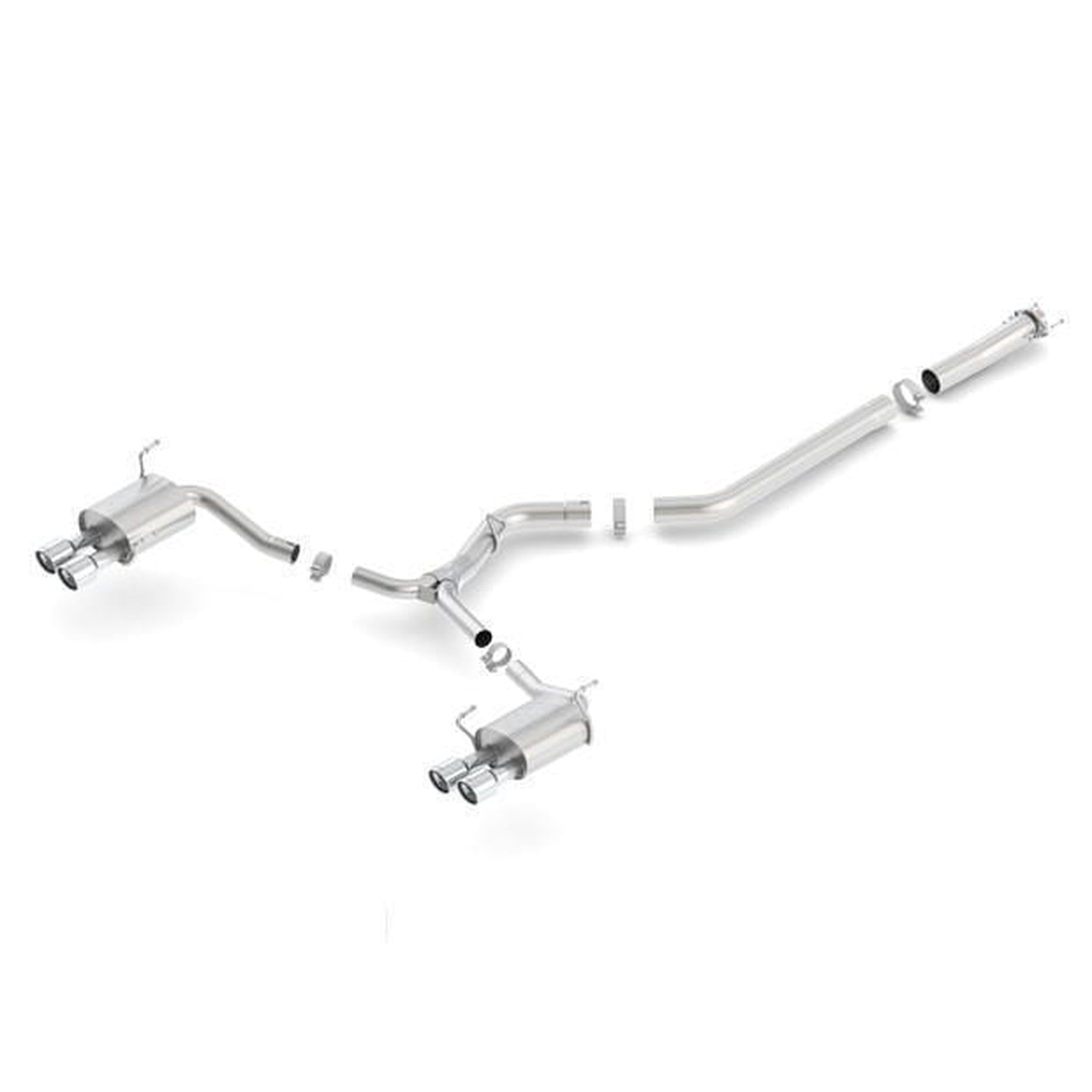 Borla S-Type Quad Tip Cat Back Exhaust Subaru WRX / STI 2015-2021