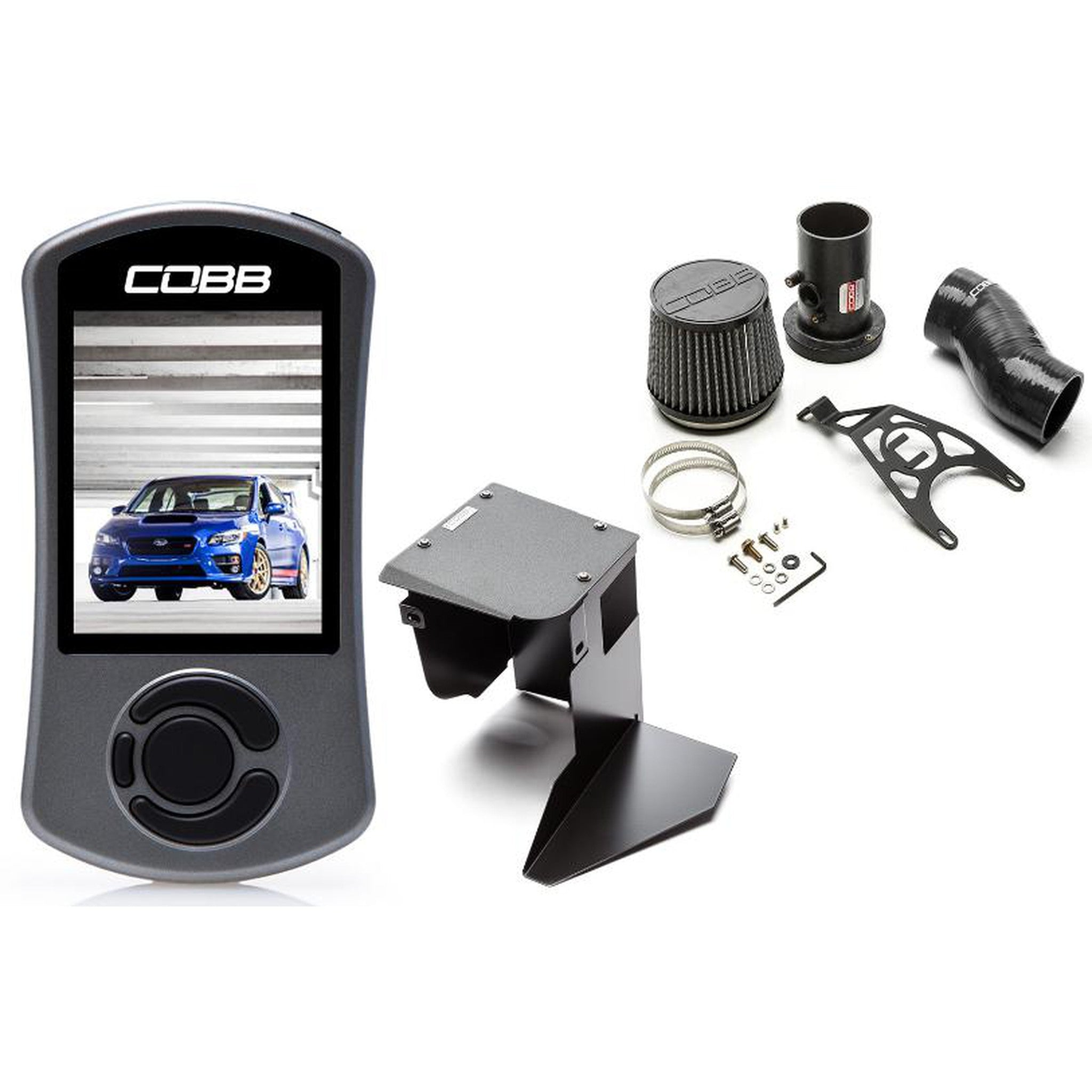 Cobb Stage 1+ Power Package Black Subaru STI 2015-2018 | 616X01P-BK